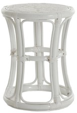 Hoher rattan hocker - hoher, rund/