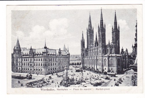 Wiesbaden marktplatz - ,