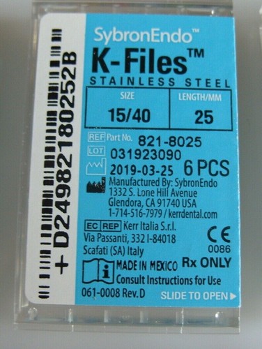 Kerr sybron endo file - endo, k-file
