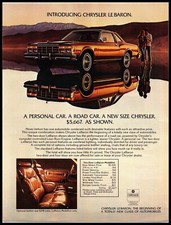 1977 Magazine Car Print Ad -