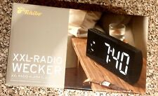  Tchibo TCM XXL Wecker Radiowecker großes Display NEU