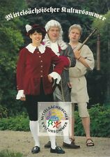 16/506 AK MITTELSÄCHSISCHER KULTURSOMMER DRESCHFLEGEL HISTORISCHE MODE BRAUCHTUM