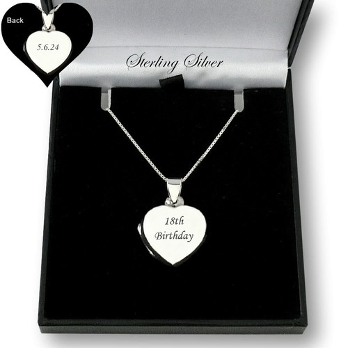 Sterling silber herz medaillon - sterling,