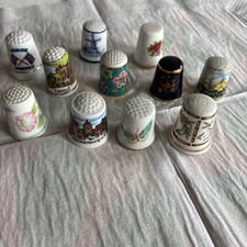 Sammlung 8 FINGERHÜTE Fine