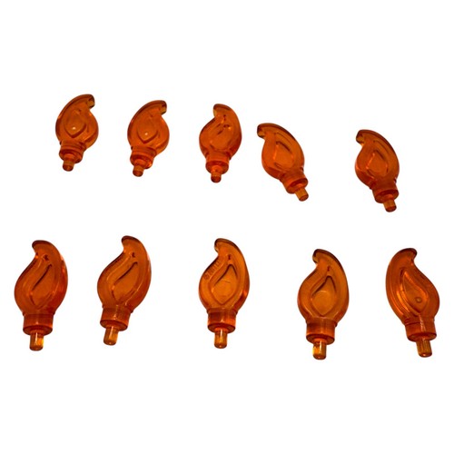 Lego 10x flamme - lego®, trans