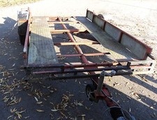 Anhänger Fahrgestell f. kleinere Rennwagen Ges.länge 4150 Breite 2300 Eigenbau 