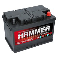 HAMMER 12V 74 Ah 660A EN
