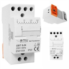 Klingeltransformator Trafo Klingeltrafo Transformator 230V 8V 12V 24V Hutschiene