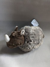 NICI Stone Age Friends Wollnashorn stehend 46648 - NICI Wollnashorn 17cm