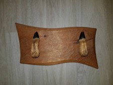 VINTAGE JAGD HOLZ GARDEROBE