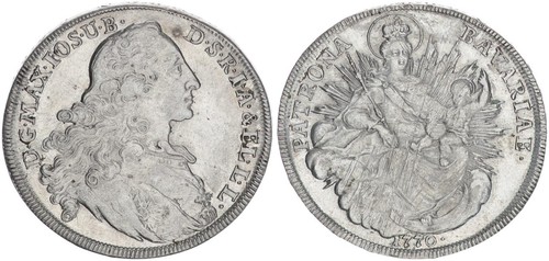 Bayern madonnentaler 1770 - bayern,