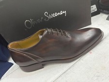 OLIVER SWEENEY Herrenschuh Size EU 42 1/2 englisch braun OL2 (31,5 cm Sohle)