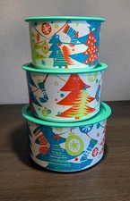 Tupperware 3er Set Plätzchen