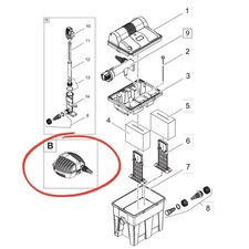 Oase ersatzpumpe 2500 - ersatzpumpe, fp