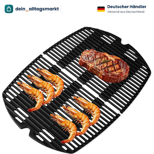 Gusseisen grillrost 45x32cm - gusseisen,