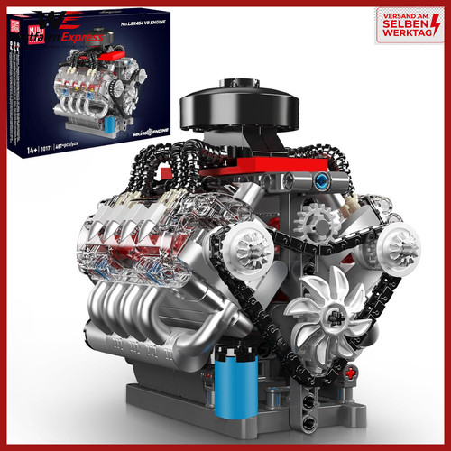 Technik bausatz motor - technik, v8