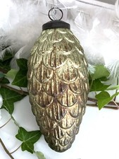 Großer Glaszapfen Zapfen Glas