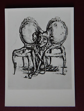 Zwischen den Stühlen A.Paul Weber Lithographie 10 Schretstaken AK1186