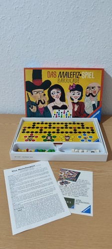 Das malefiz spiel - spiel, barricade