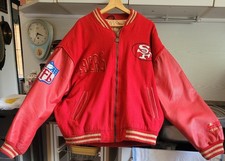 NFL San Francisco 49ers Jacke College Sateen Jacket Football
