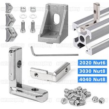 40x Eckwinkel 30x30 Winkel Nut