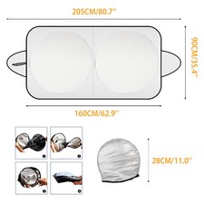 Auto Windschutzscheibe Sonnenschutz Frontscheibe UV Block UV-Schutz