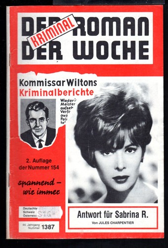 Kommissar wilton 1387 - , nr.