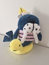 Walross gehäkelt kuscheltier - gehäkelt,