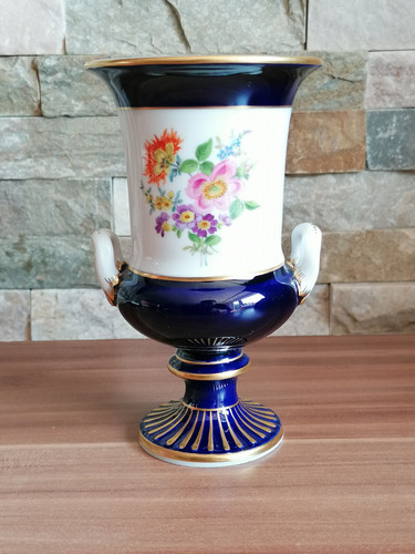 Meissen prunk amphoren vase - amphoren,