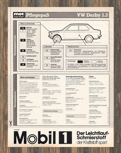 Volkswagen derby - 1.3,