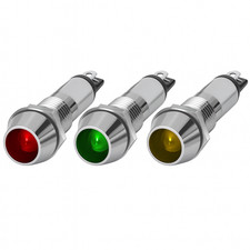 LED Kontrollleuchte 12V 24V Leuchtmelder Signallampe Signalleuchte Warnlampe KFZ