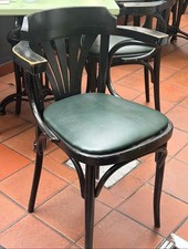 Gastronomie Auflösung, Bistro Stühle, Kaffeehaus schwarz 64x