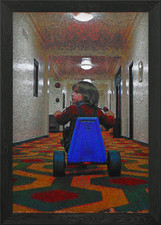 Horrorfilm Poster Gerahmtes