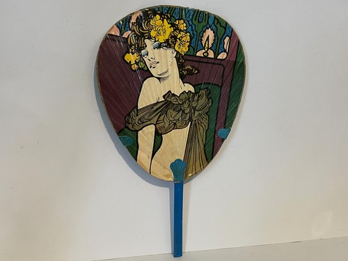Papierfächer jugendstil - papierfächer,