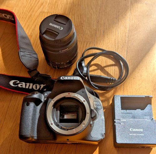 Canon eos 600d kamera - 600d, +