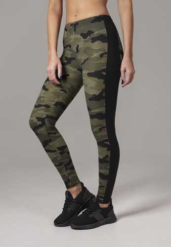 Damen camo stripe leggings - damen,