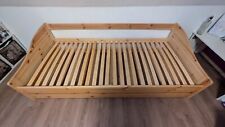Bett 90x200 cm Kiefer  lackiert Tandem mit Lattenrosten