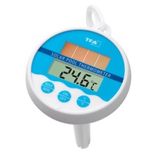 TFA 30.1041 Solar Poolthermometer kabelloses Schwimmbad-Thermometer digital