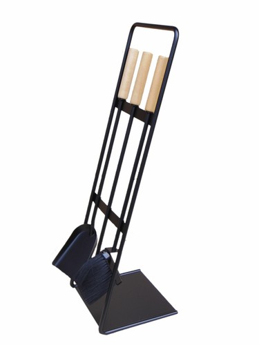 Kaminbesteck schwarz