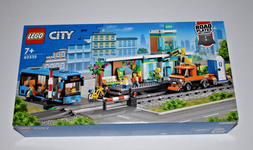 Lego city 60335 - city, bahnhof
