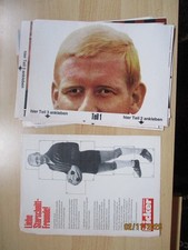 Original Kicker Starschnitt Karl Heinz Schnellinger AC Milan