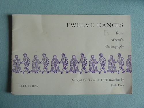 Arbeau twelve dances duette - twelve,