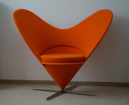 Vitra sessel panton heart cone - sessel,