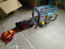Playmobil Waschanlage mit Sportwagen