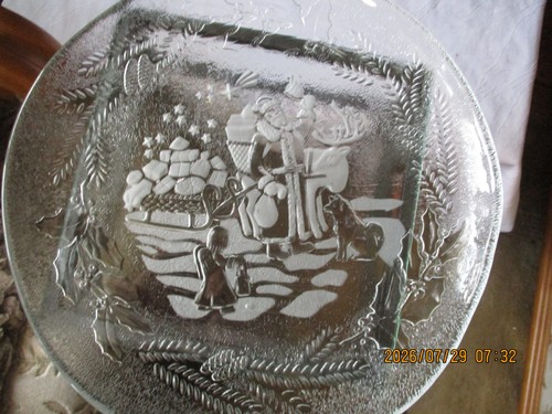Vintage weihnachtsteller - vintage,