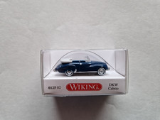 Wiking DKW Cabrio, blau mit Klarlack Finishing, OVP, 1:87, 012502,nicht bespielt