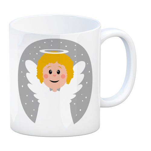 Engel schnee kaffeebecher - engel,