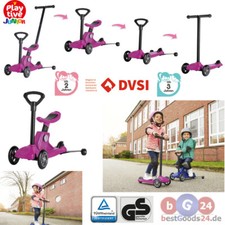 Kleinkinder 4-in-1 Scooter Kinderroller Trittroller Balance Bike ab 3 Jahren