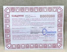 Tudor Zertifikat Prince Date