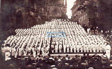 Foto-AK Atelier Erfurt Köln ? Kölner Dom ? 1920er ? Fest Musik 